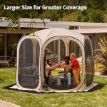 Waterproof Tarps for Outdoor Tent Use - 10x10 FT