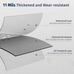 Waterproof Tarps for Outdoor Tent Use - 10x10 FT