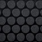 G-Floor Coin Pattern Vinyl Flooring Mat, Black