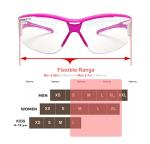 Huntersky E9532 Flexible Anti-Fog Safety Glasses