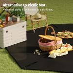 Waterproof Tarps for Outdoor Tent Use - 10x10 FT