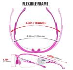 Huntersky E9532 Flexible Anti-Fog Safety Glasses