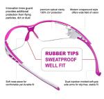 Huntersky E9532 Flexible Anti-Fog Safety Glasses