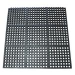 Dura-Chef Anti-Fatigue Rubber Mat, 36" x 36