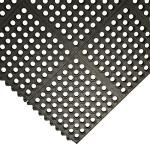 Dura-Chef Anti-Fatigue Rubber Mat, 36" x 36