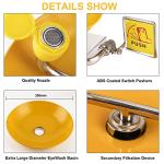 Wall-Mounted Emergency Eye Wash Station