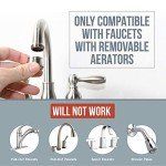Faucet-Mounted Eyewash Station for Emergency Care
