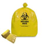Biohazard Disposal Bags - 33 Gallon, 25 Pack