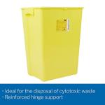 McKesson 18 Gallon Chemotherapy Waste Sharps Container