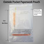 50pcs Biohazard Specimen Bags with Logo