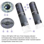 Jiusion WiFi USB Handheld Digital Microscope 1000x