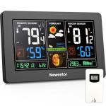 Newentor Wireless Indoor Outdoor Weather Station Monitor