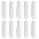 Joaoxoko 10-Pack PTFE Magnetic Stir Bars, 20 mm