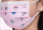 100 Pack Pediatric Pink Face Masks for Kids