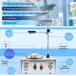 YaeCCC 1000ml Magnetic Stirrer Hot Plate Mixer