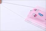 100 Pack Pediatric Pink Face Masks for Kids