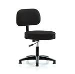 Height Adjustable Exam Stool with Back Support