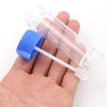 50pcs 25ml Plastic Stool Sample Cups with Lids