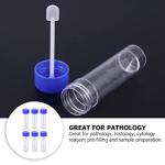 50pcs 25ml Plastic Stool Sample Cups with Lids