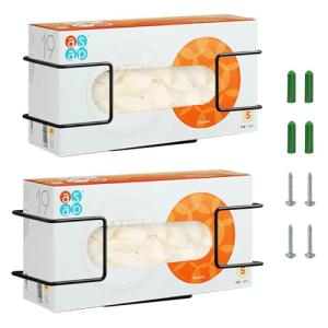 Glove Box Holder & Tissue Rack - 2 Pack