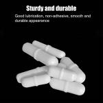 Joaoxoko 10-Pack PTFE Magnetic Stir Bars, 20 mm