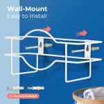 2 Pack Wall Mount Disposable Glove Holders