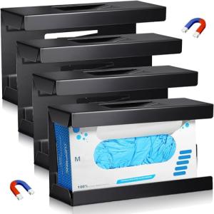 Magnetic Wall-Mounted Glove Box Holder Dispenser