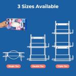 2 Pack Wall Mount Disposable Glove Holders