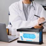 Magnetic Wall-Mounted Glove Box Holder Dispenser