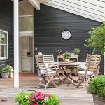 Waterproof Indoor Outdoor Hanging Thermometer Hygrometer