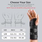 Adjustable Wrist Brace for Carpal Tunnel Relief
