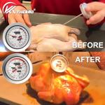 KT THERMO Extra Large Meat Thermometer, 2.5-inch Dial