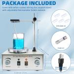 YaeCCC 1000ml Magnetic Stirrer Hot Plate Mixer