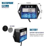 Runleader Digital Hour Meter and Tachometer