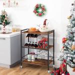 AAGUT 4" Swivel Brake Stem Casters - Set of 4