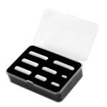 8-Pack PTFE Magnetic Stir Bars Set for Lab