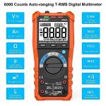 MESTEK Digital Multimeter TRMS 6000 Counts Voltage Tester