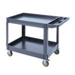 Garvee 2-Shelf Utility Cart - 500-Pound Capacity