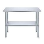 Stainless Steel Utility Prep Table - 18"x48