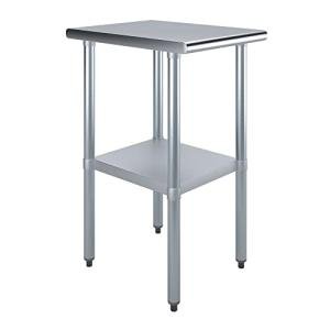 Stainless Steel Work Table with Undershelf 18"x24
