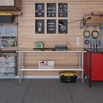 AmGood 18" x 72" Stainless Steel Prep Table