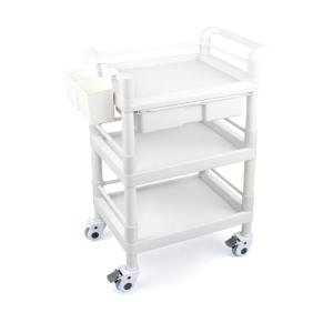 3-Tier Heavy Duty Medical Mobile Trolley Cart