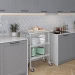 Stainless Steel Utility Work Table with Wheels