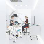 3-Tier Heavy Duty Medical Mobile Trolley Cart