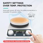 Digital Magnetic Stirrer Hot Plate - 5 Inch 3L