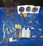 Vintage Scientific Lab Equipment Set with Accessories