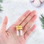 50 Mini 5ml Clear Glass Vials with Caps