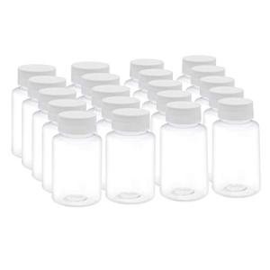 3.4 oz PET Plastic Lab Reagent Bottle - 20 Pack