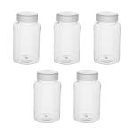 Othmro 200ml Plastic Lab Reagent Bottles - 5 Pack