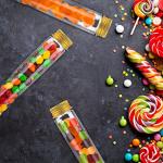 Clear Plastic Test Tubes with Caps - 36 Pack